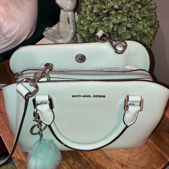 Michael Kors Savannah Small Satchel Saffiano Leather - Picture 5 of 7